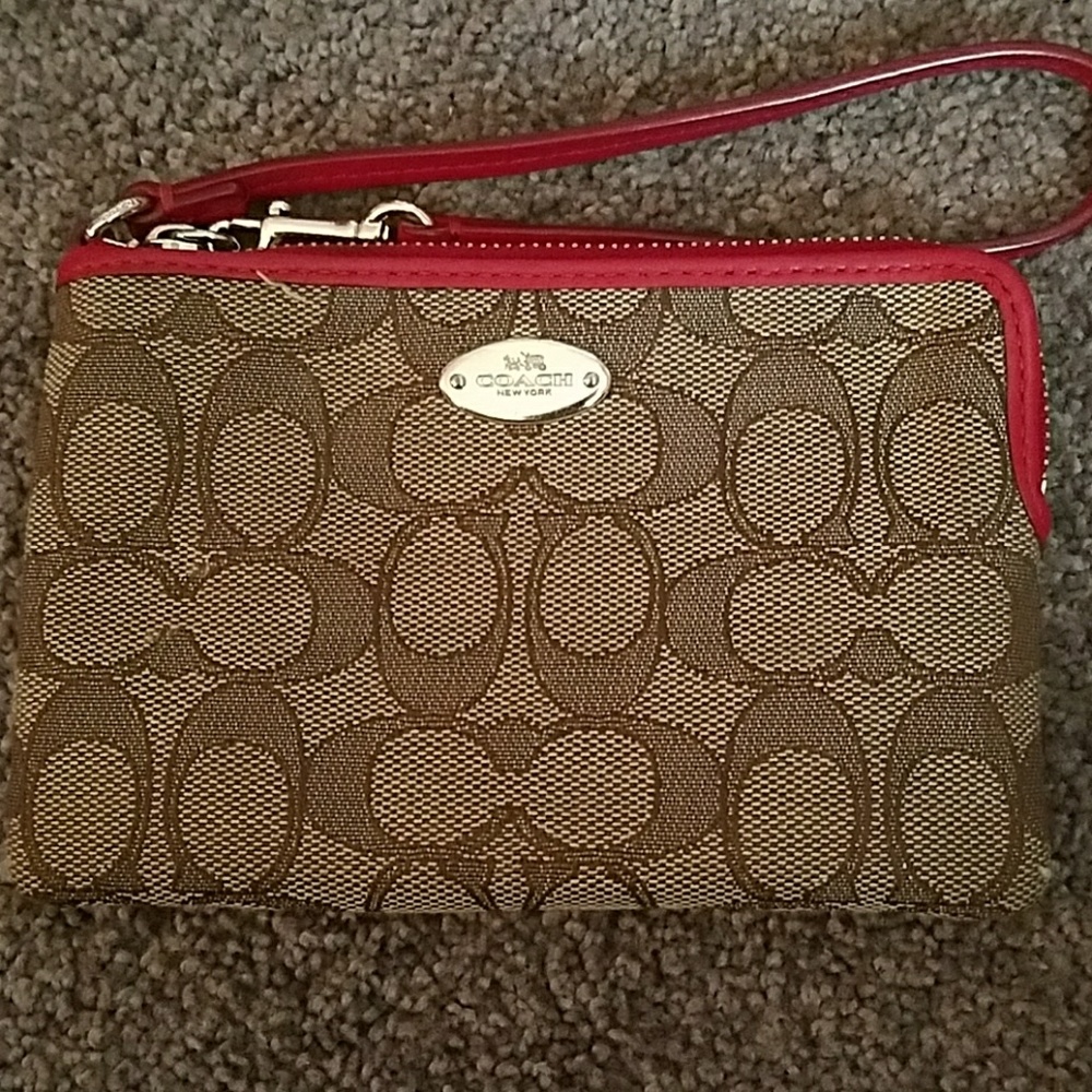 Coach wristlet